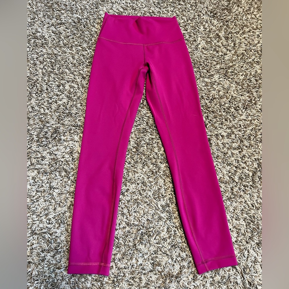 Lululemon Wunder Train high rise 25” - Picture 2 of 6